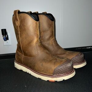 BRUNT Bolduc 9” Brunt Toe Workboot | Size 10